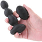 Renegade Valor Rechargeable Silicone Vibrating Beaded Anal Plug With Remote