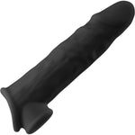 Renegade Annex Silicone Thin Penis Extension - Black