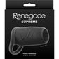 Renegade Supreme Silicone Penis Sleeve With Ball Strap
