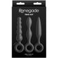 Renegade Trio Silicone 3-Piece Anal Plug Kit