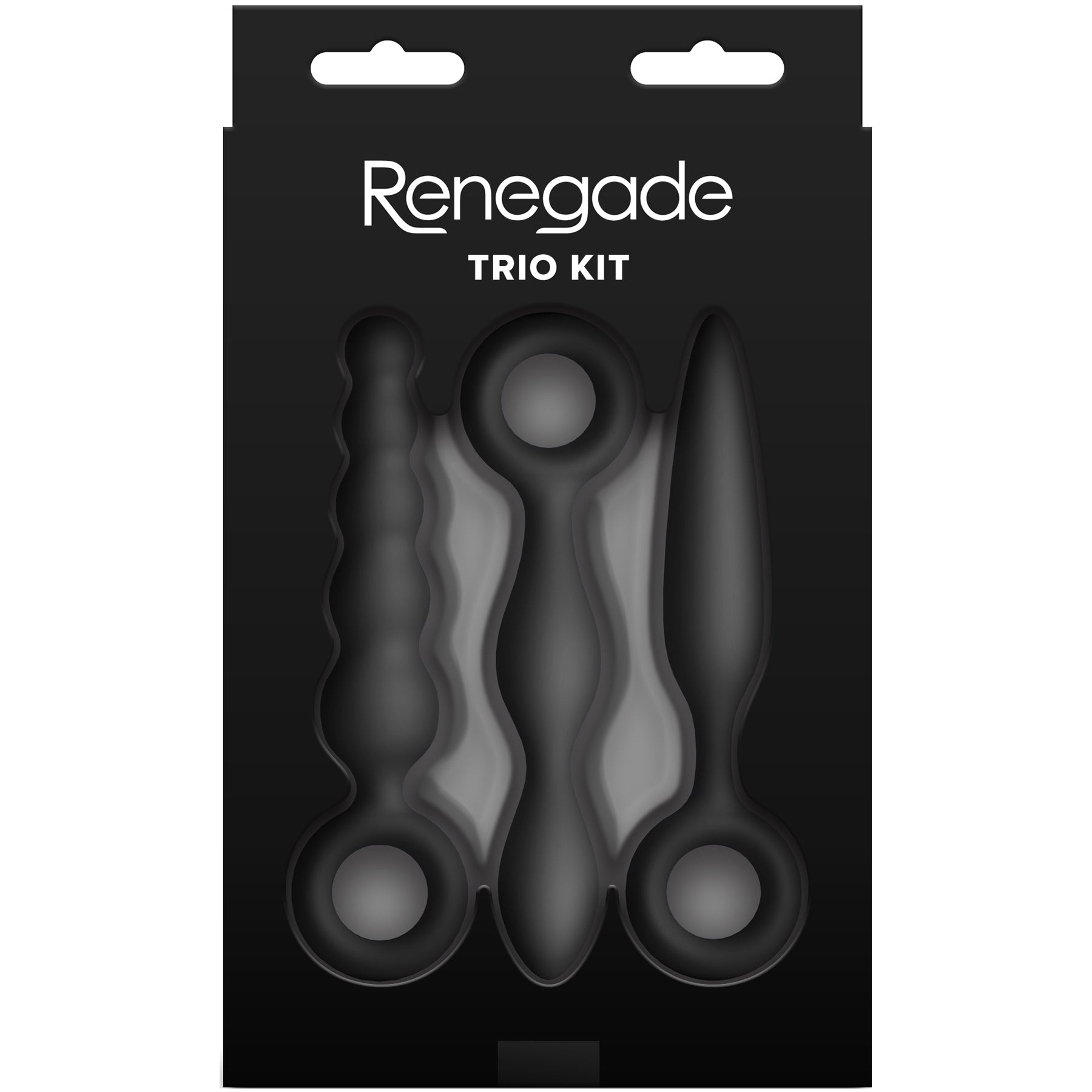 Renegade Trio Silicone 3-Piece Anal Plug Kit