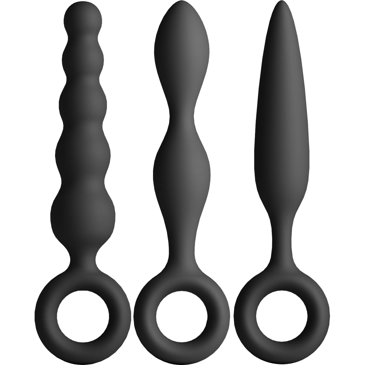 Renegade Trio Silicone 3-Piece Anal Plug Kit