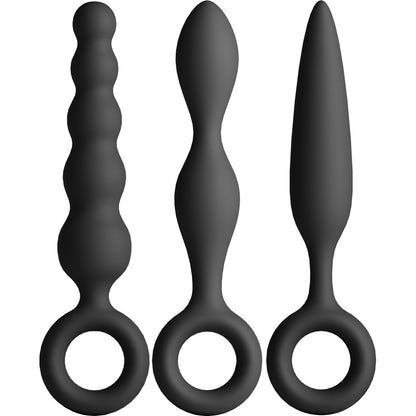 Renegade Trio Silicone 3-Piece Anal Plug Kit