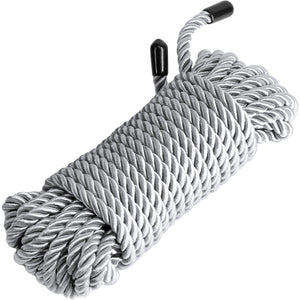 Bound Rope By NS Novelties 25 Feet - Silver