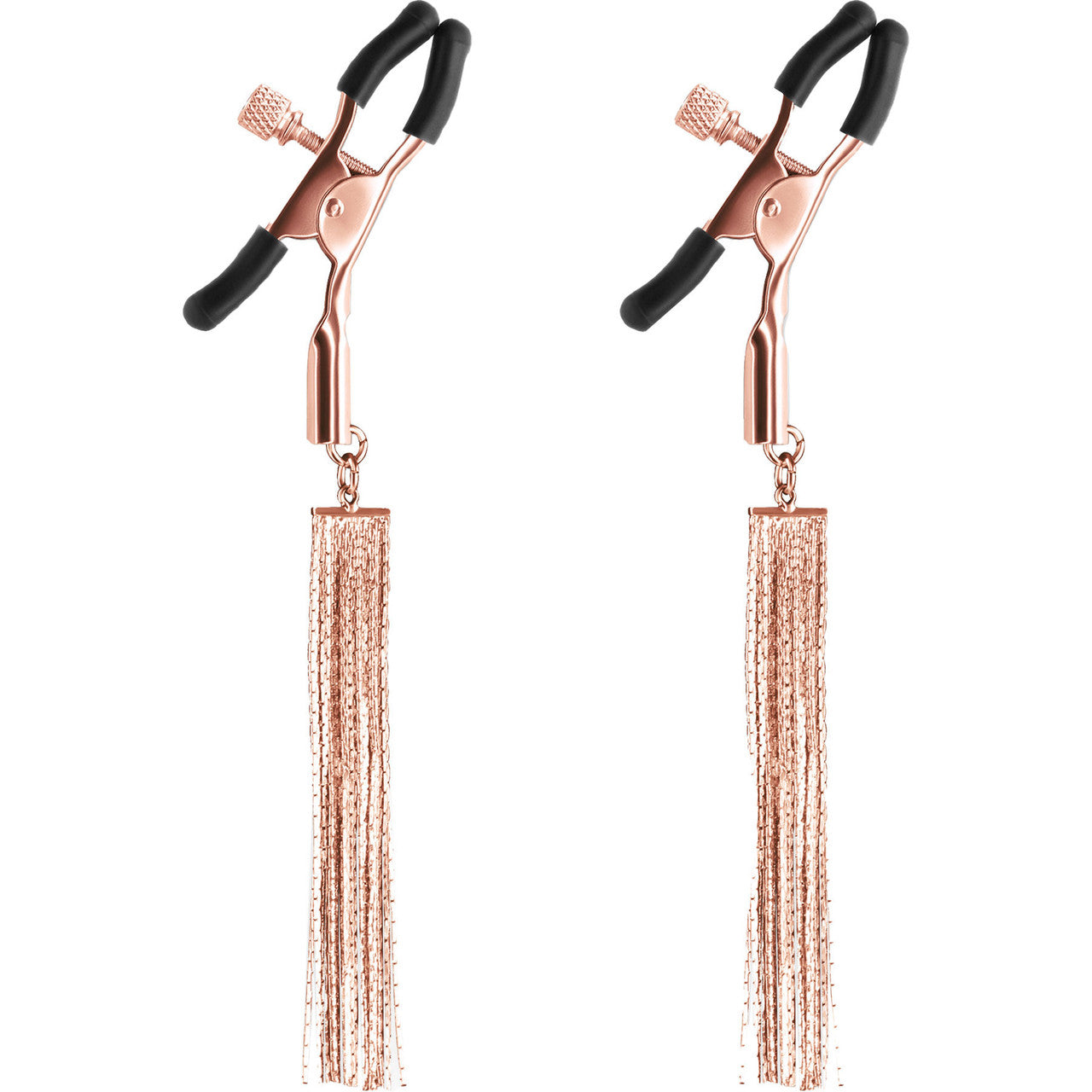 Bound Adjustable D2 Nipple Clamps by NS Novelties - Rose Gold