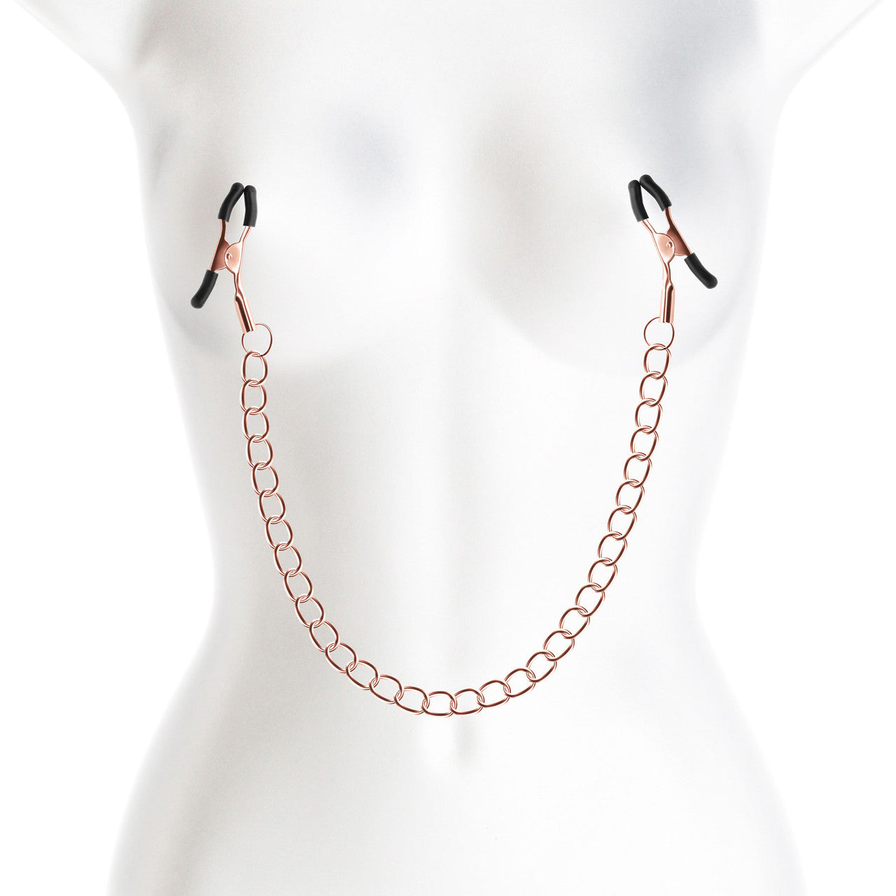 Bound Adjustable DC2 Nipple Clamps by NS Novelties - Rose Gold