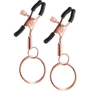 Bound Adjustable C2 Nipple Clamps By NS Novelties - Rose Gold