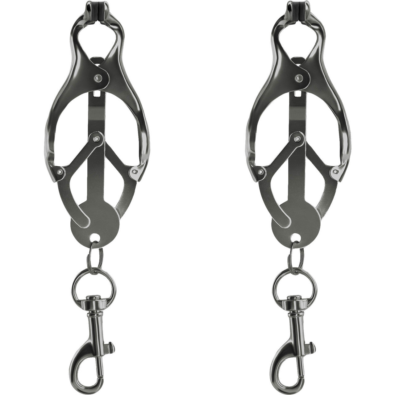 Bound C3 Butterfly Nipple Clamps by NS Novelties - Gunmetal