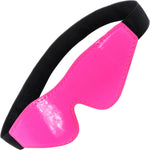 Electra Play Things Faux Leather Blindfold By NS Novelties - Pink