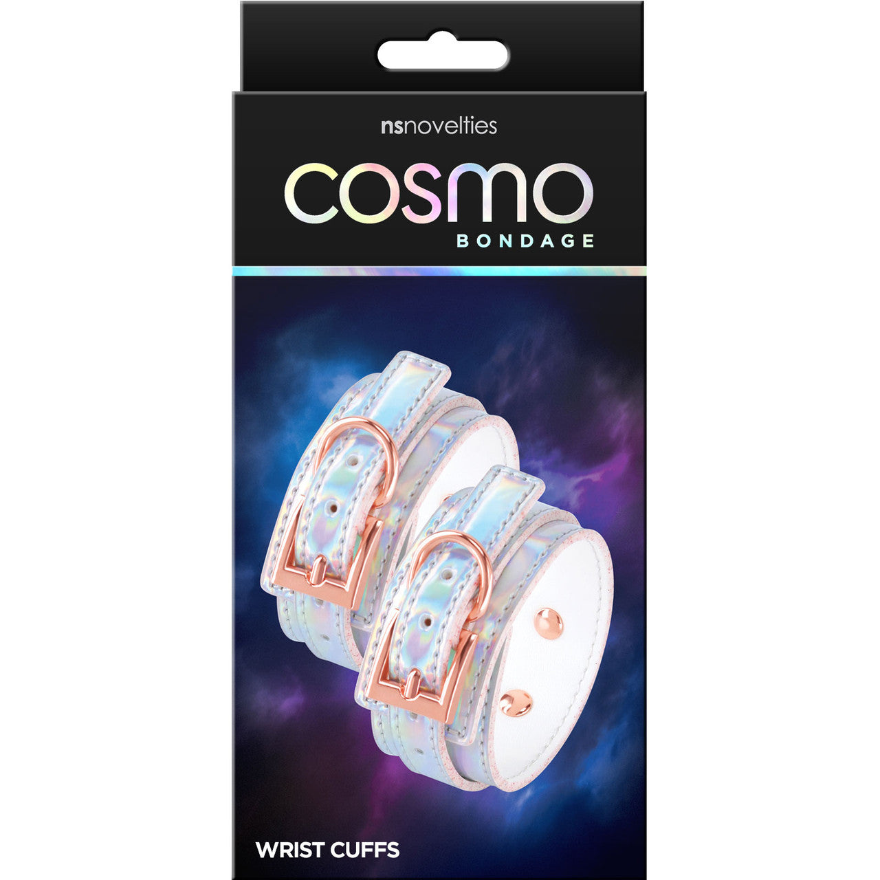 Cosmo Bondage Wrist Cuffs By NS Novelties - Rainbow