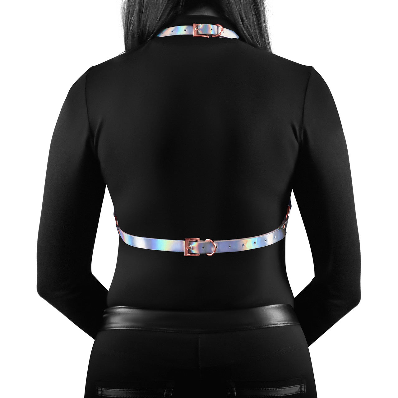 Cosmo Crave Chest Harness Large / X-Large - Rainbow