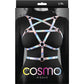 Cosmo Risqué Chest Harness Small / Medium - Rainbow