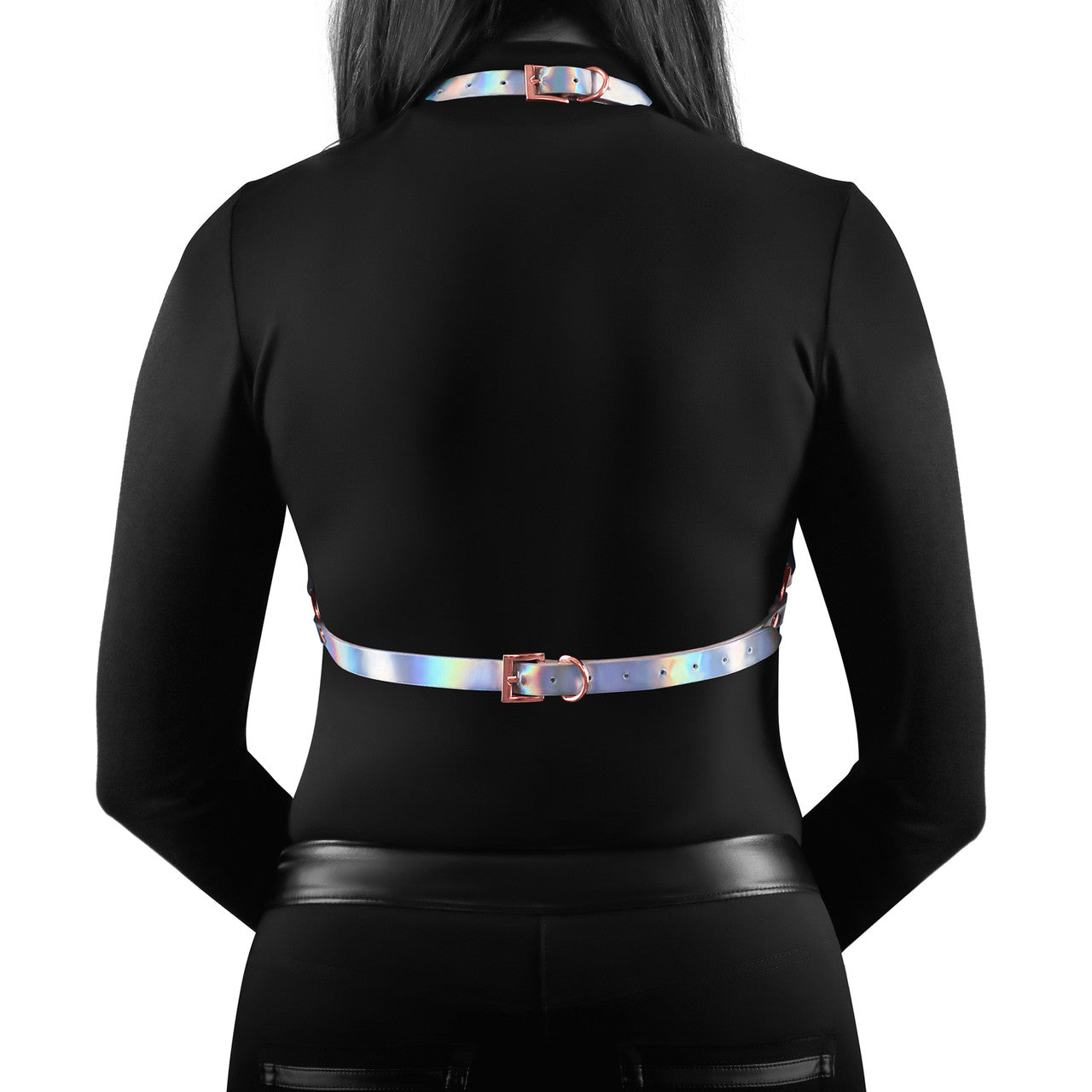 Cosmo Vamp Chest Harness Large / X-Large - Rainbow