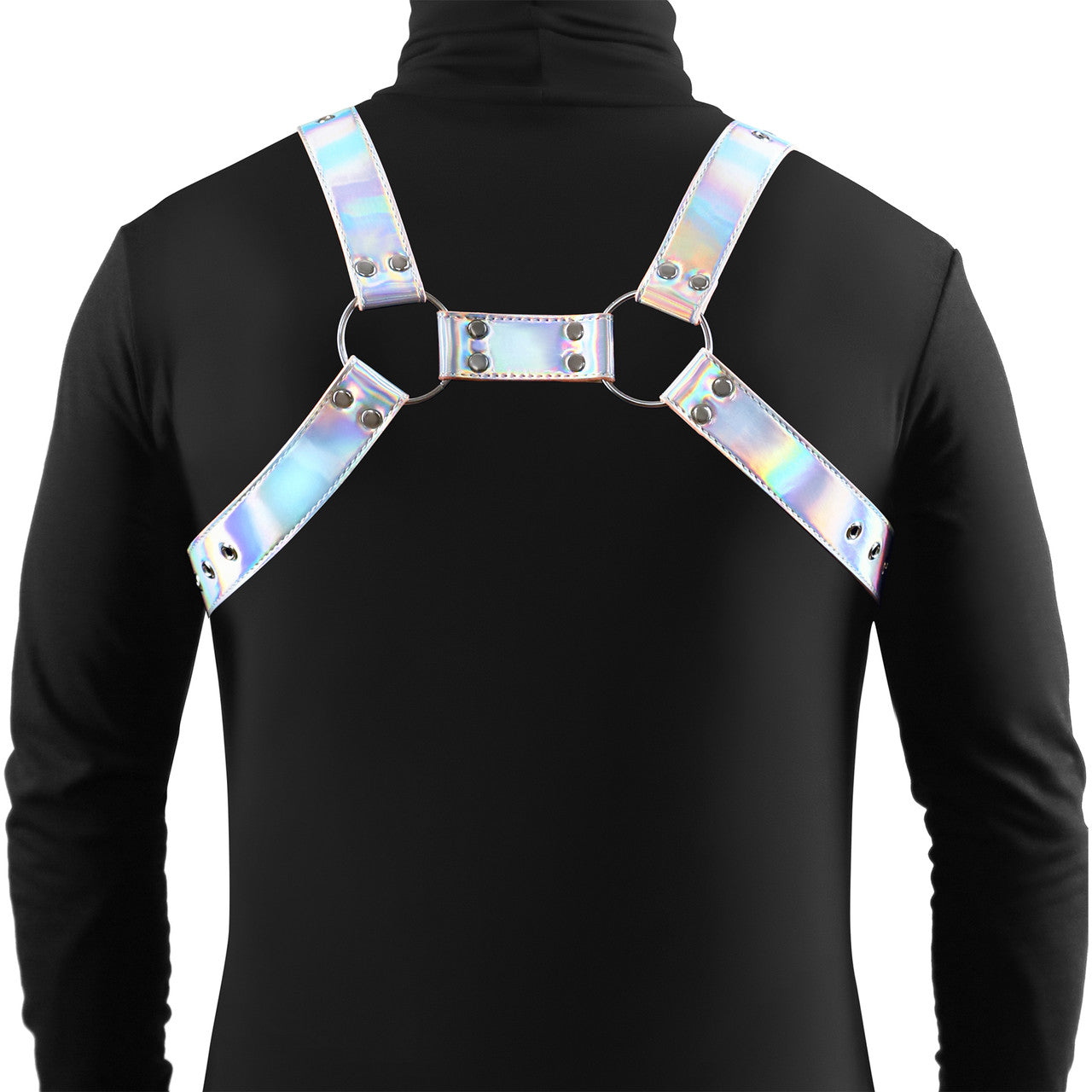 Cosmo Rogue Chest Harness Large / X-Large - Rainbow