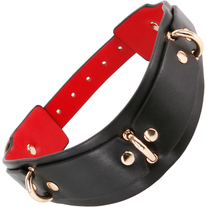 Fetish & Fashion Lilith Collar By NS Novelties - Black & Gold