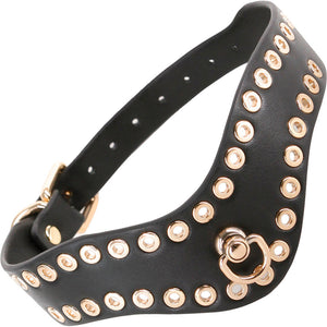 Fetish & Fashion Kali Collar By NS Novelties - Black & Gold