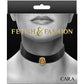 Fetish & Fashion Cara Collar By NS Novelties - Black & Gold