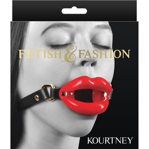 Fetish & Fashion Kourtney Silicone Breathable Lips Gag By NS Novelties