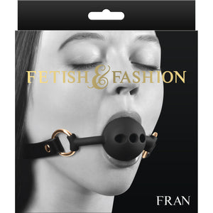 Fetish & Fashion Fran Silicone Breathable Ball Gag By NS Novelties