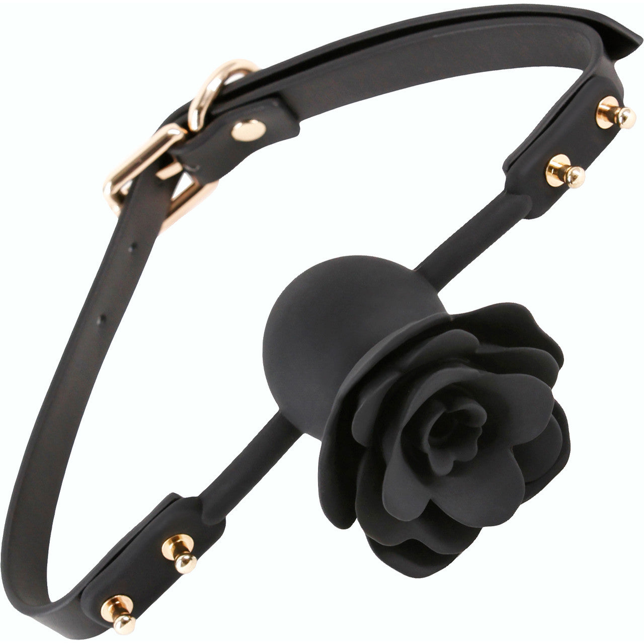 Fetish & Fashion Kristine Silicone Breathable Rose Gag By NS Novelties