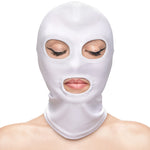 Fetish & Fashion Eyes & Mouth Hood By NS Novelties - White