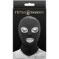 Fetish & Fashion Eyes & Mouth Hood By NS Novelties - Black