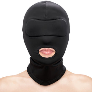 Fetish & Fashion Mouth Hood By NS Novelties - Black