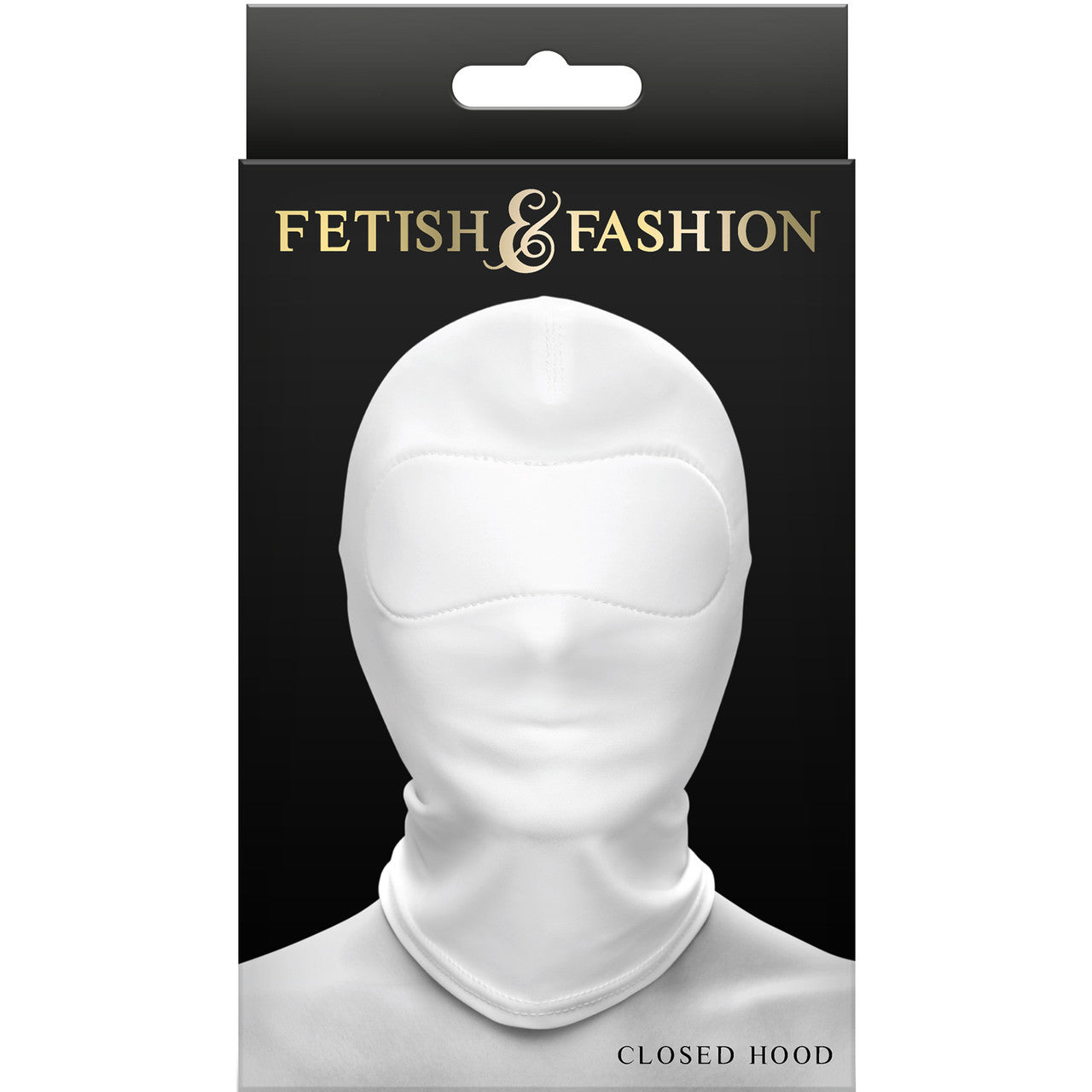 Fetish & Fashion Closed Hood By NS Novelties - White