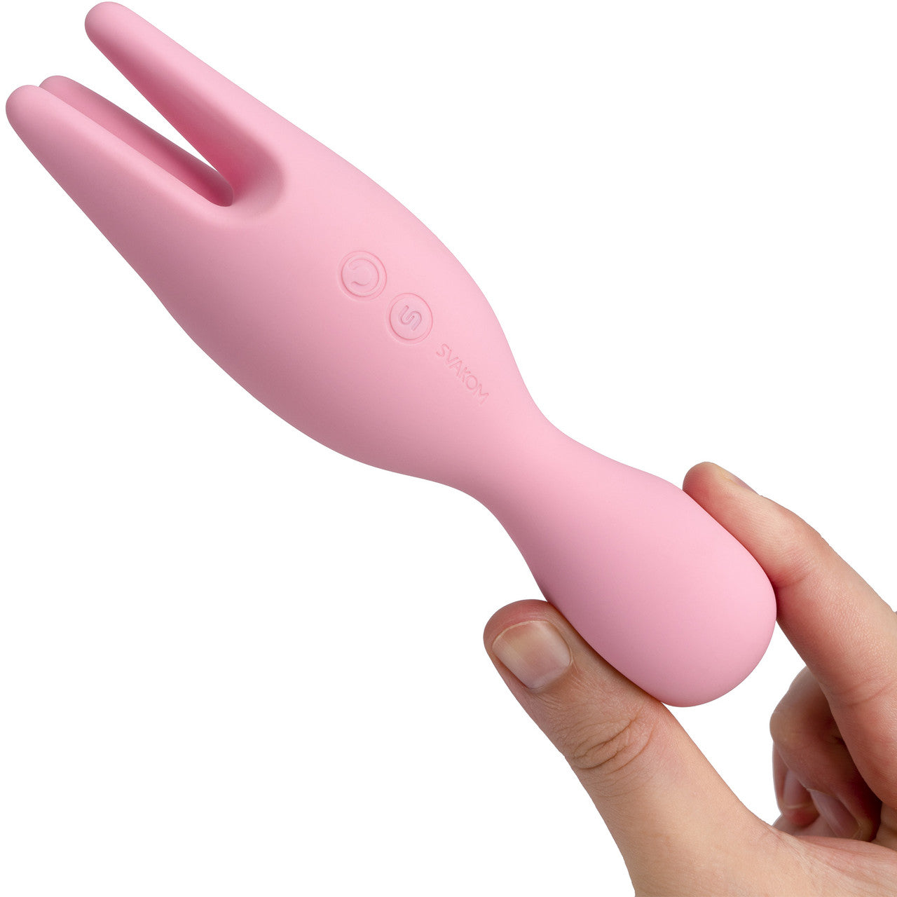 SVAKOM Nymph Waterproof Rechargeable Silicone Vibrator With Soft Moving Fingers