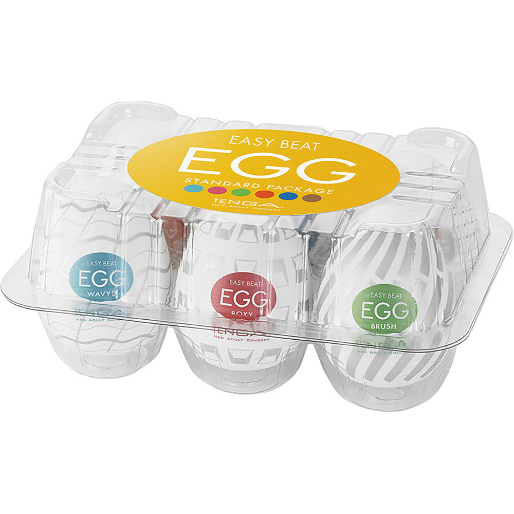 Tenga EGG Penis Masturbator Variety Six Pack - New Standard Edition