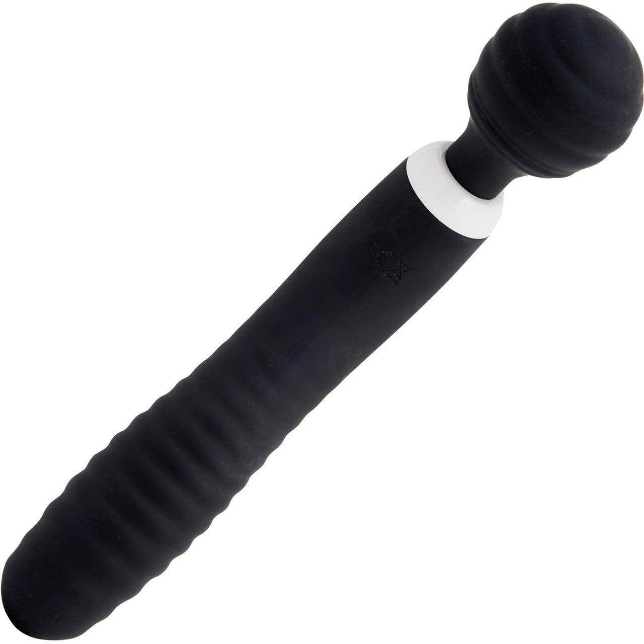 Nubii Lolly Wand Silicone Dual Ended Wand Style & G-Spot Vibrator By Nu Sensuelle - Black