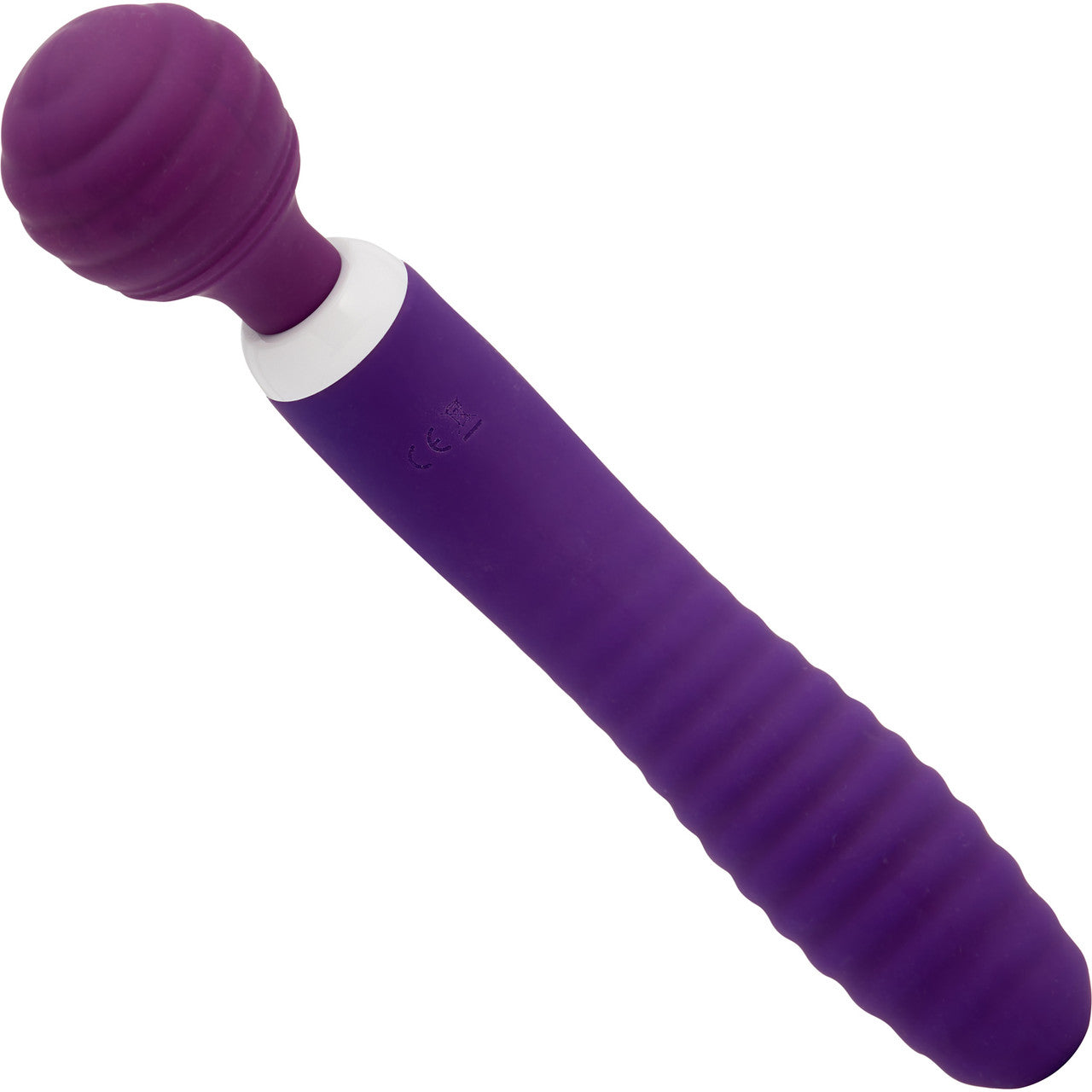 Nubii Lolly Wand Silicone Dual Ended Wand Style & G-Spot Vibrator By Nu Sensuelle - Purple