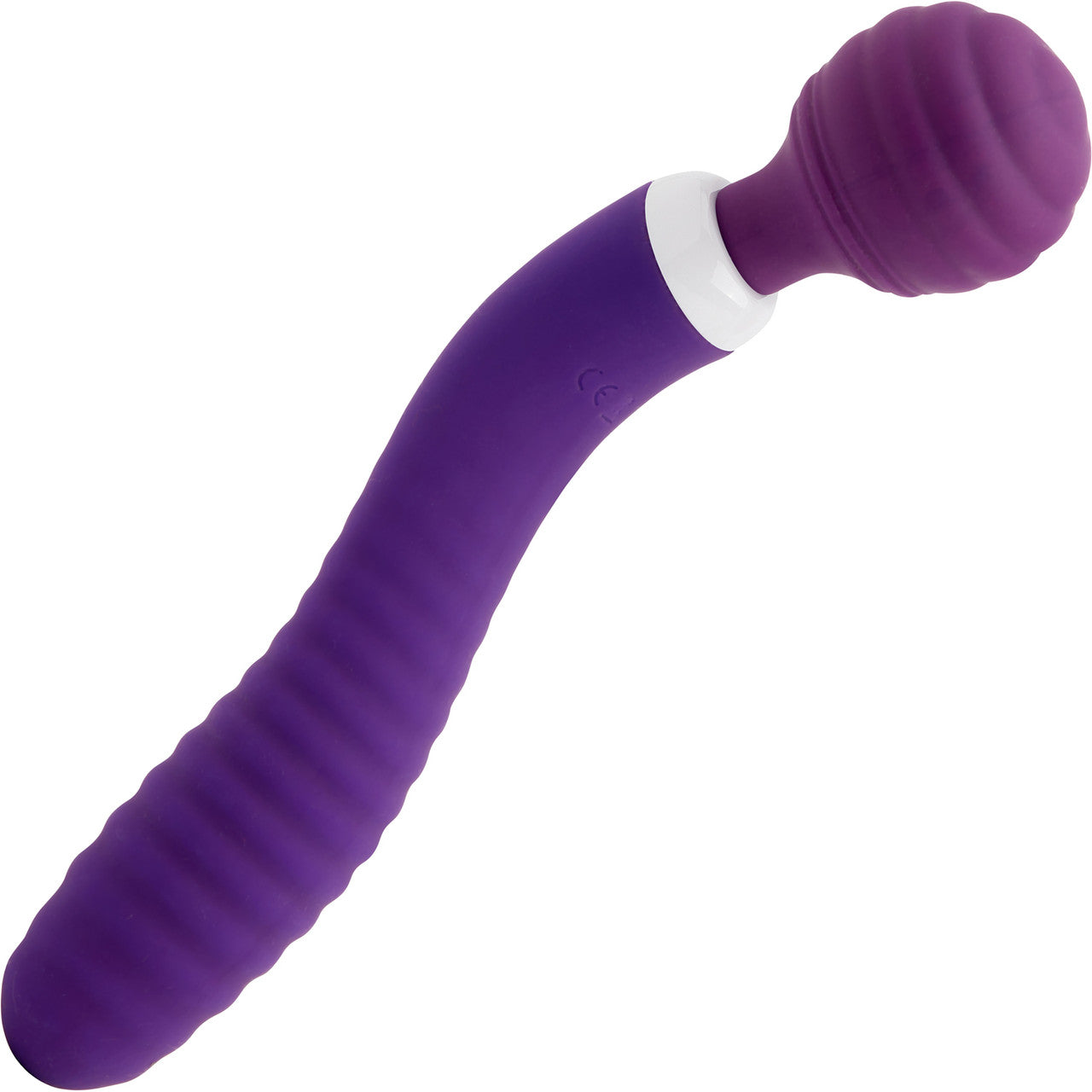 Nubii Lolly Wand Silicone Dual Ended Wand Style & G-Spot Vibrator By Nu Sensuelle - Purple