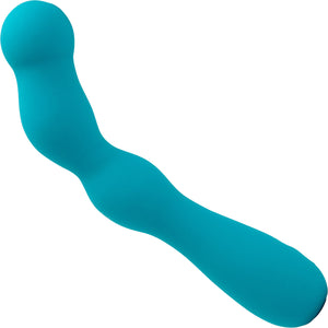 Nubii Siren Rechargeable Silicone Bendable G-Spot Vibrator By Nu Sensuelle - Blue