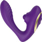 Tracy's Dog OG Pop Silicone Dual Stim G-Spot Vibrator With Clitoral Tapper & Remote - Purple