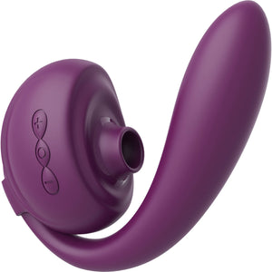 Tracy's Dog OG 3 Clitoral Sucking Vibrator With Pleasure Air & G-Spot Vibration - Purple