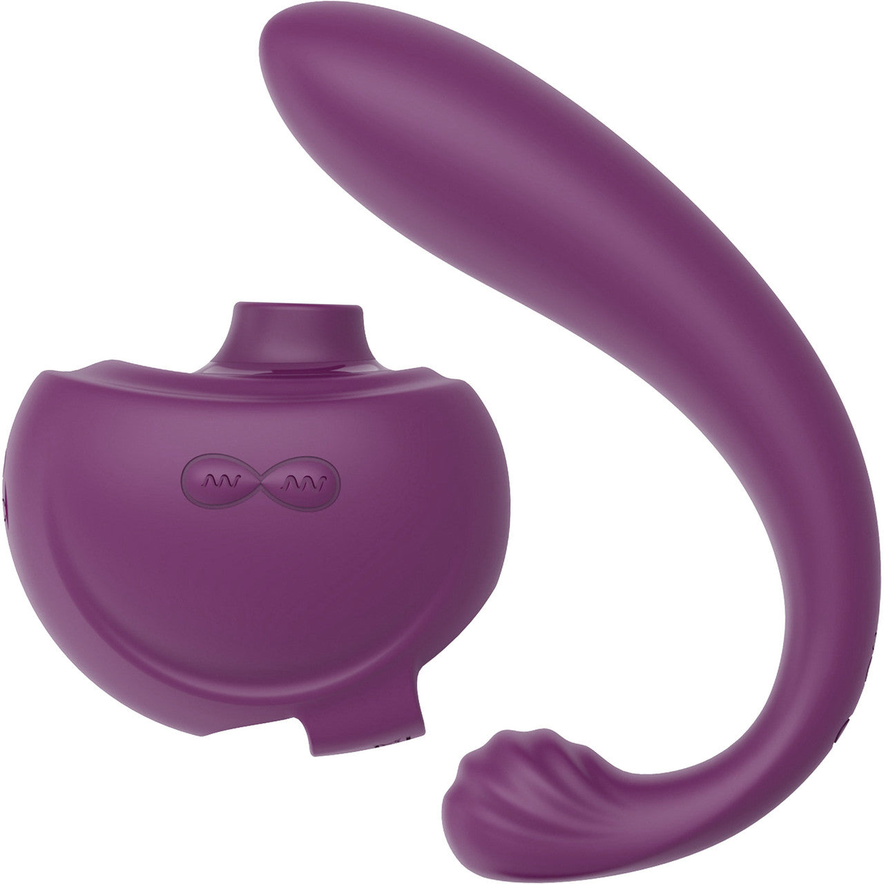 Tracy's Dog OG 3 Clitoral Sucking Vibrator With Pleasure Air & G-Spot Vibration - Purple