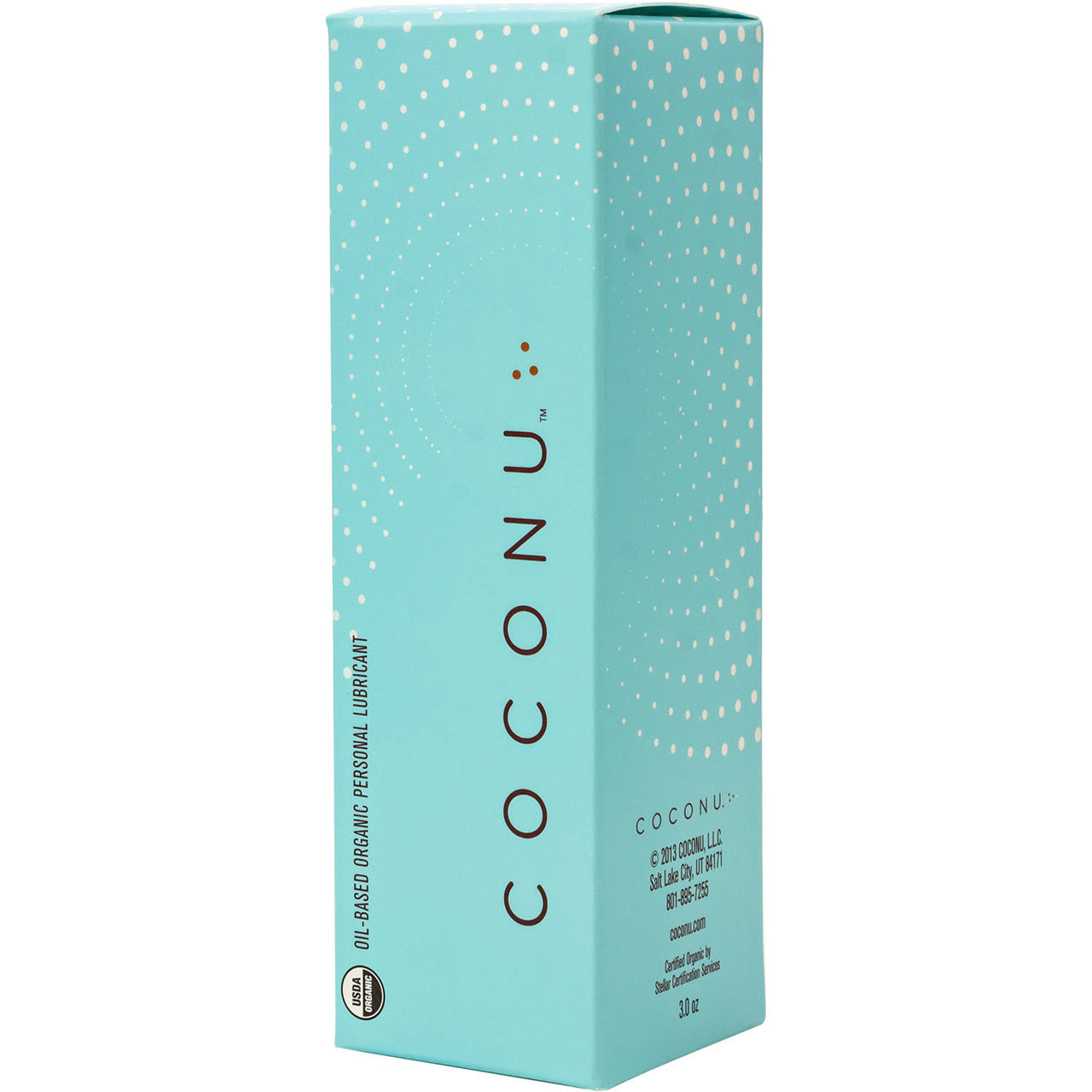 Coconu Coconut Oil-Based Organic Personal Lubricant 3 oz