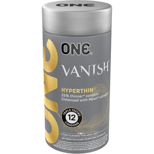 ONE Vanish Hyperthin Condoms - 12 Pack