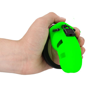 Ouch! Model 20 Silicone Glow In The Dark Cock Cage