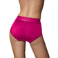 Ouch! Vibrating Strap-On Brief - Pink