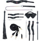 Ouch! Venice Collection - 9 Piece Bondage Kit With Bag