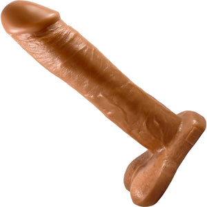 Outlaw Vixskin Realistic Silicone Dildo By Vixen - Caramel