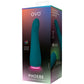 OVO Phoebe Rechargeable Silicone G-Spot Vibrator With LED Base - Dark Teal