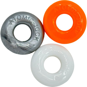 Oxballs Ringer Max Stretchy Cock Ring Set of 3 - Hazzard