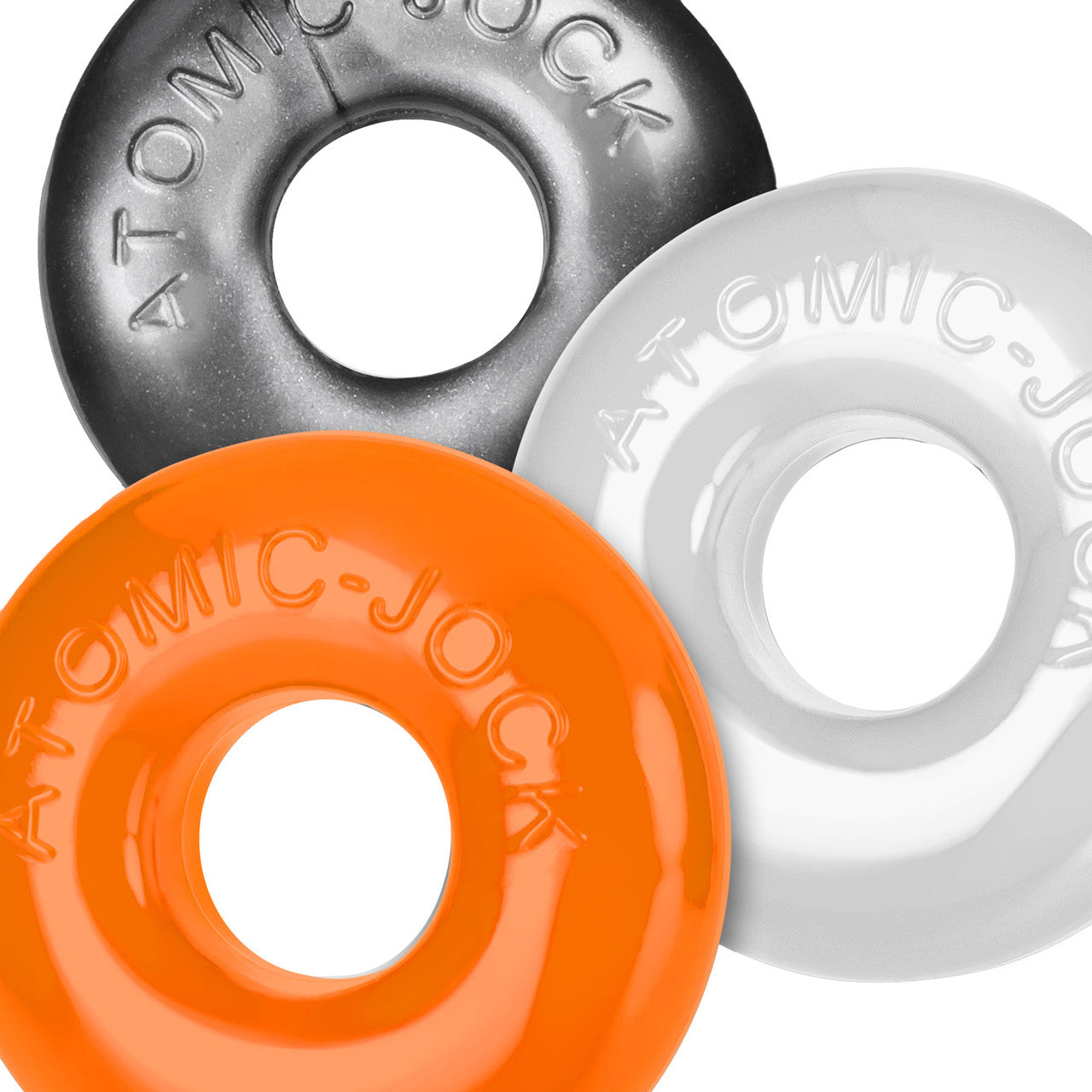 Oxballs Ringer Max Stretchy Cock Ring Set of 3 - Hazzard