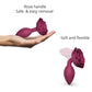 Open Roses Silicone Butt Plug By Love To Love - Medium