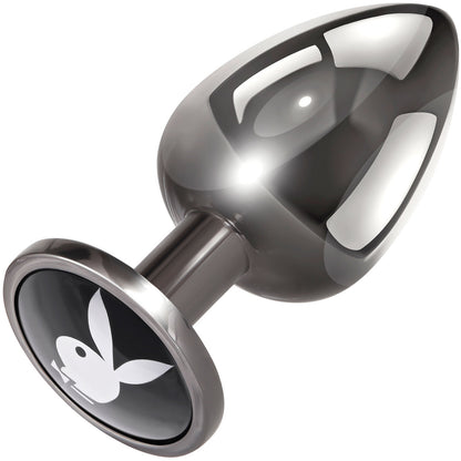 Playboy Pleasure Tux Aluminum Alloy Anal Plug - Large