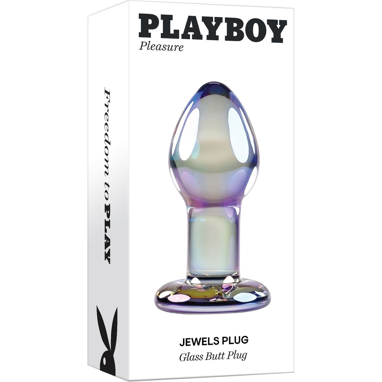 Playboy Pleasure Jewels Plug Glass Butt Plug