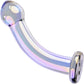 Playboy Pleasure Jewels King G-Spot & P-Spot Glass Dildo